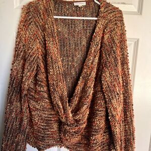 Blu Pepper knot-front cardigan sweater from the Buckle.  Size XL.